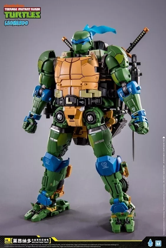 【IN-STOCK】HeatBoys HB0018 Teenage Mutant Ninja Turtles Leonardo MechaTran TMNT