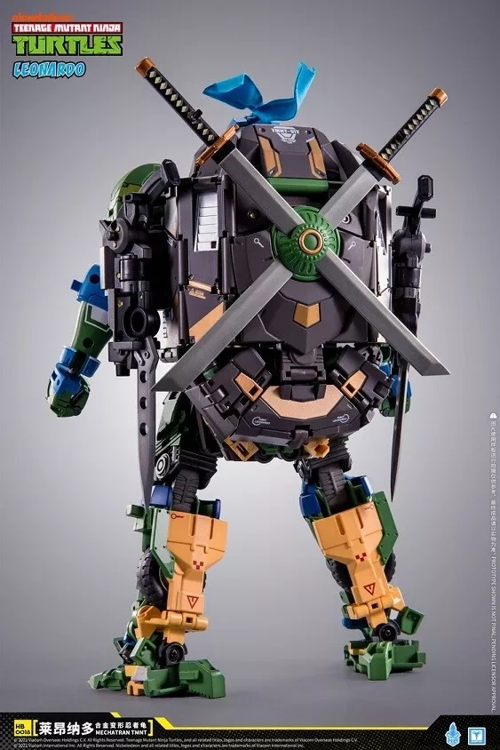 【IN-STOCK】HeatBoys HB0018 Teenage Mutant Ninja Turtles Leonardo MechaTran TMNT