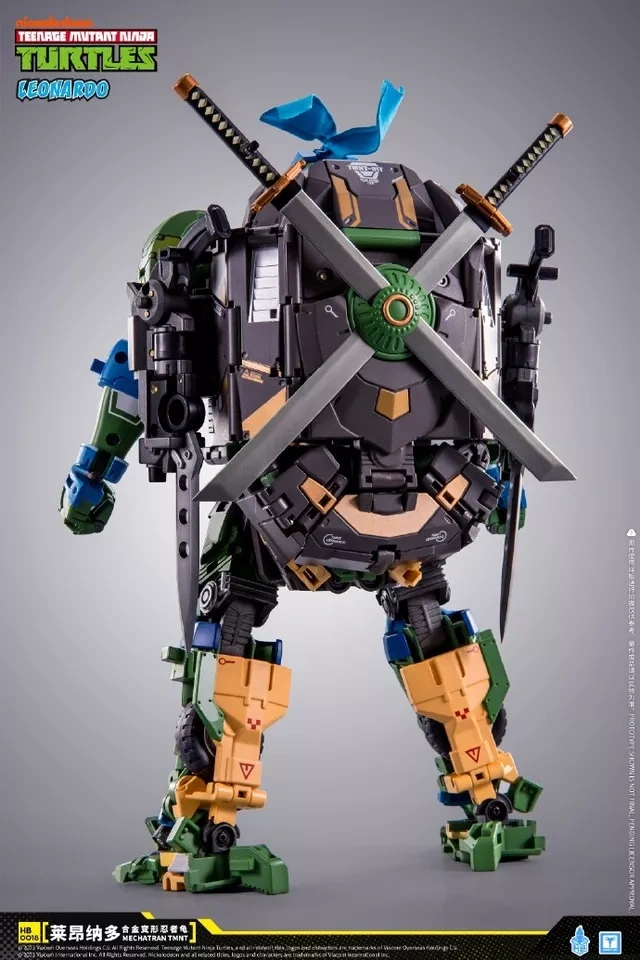 【IN-STOCK】HeatBoys HB0018 Teenage Mutant Ninja Turtles Leonardo MechaTran TMNT