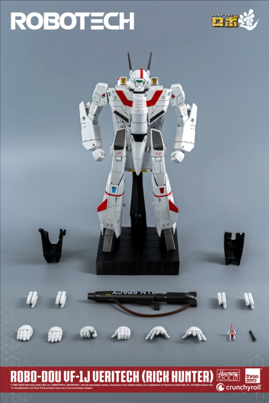 【IN-STOCK】ThreeZero ROBO-DOU VF-1J Veritech (Rick Hunter) - Robotech 3Z03040W0