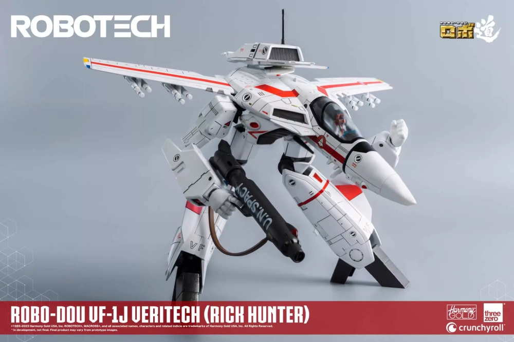 【IN-STOCK】ThreeZero ROBO-DOU VF-1J Veritech (Rick Hunter) - Robotech 3Z03040W0