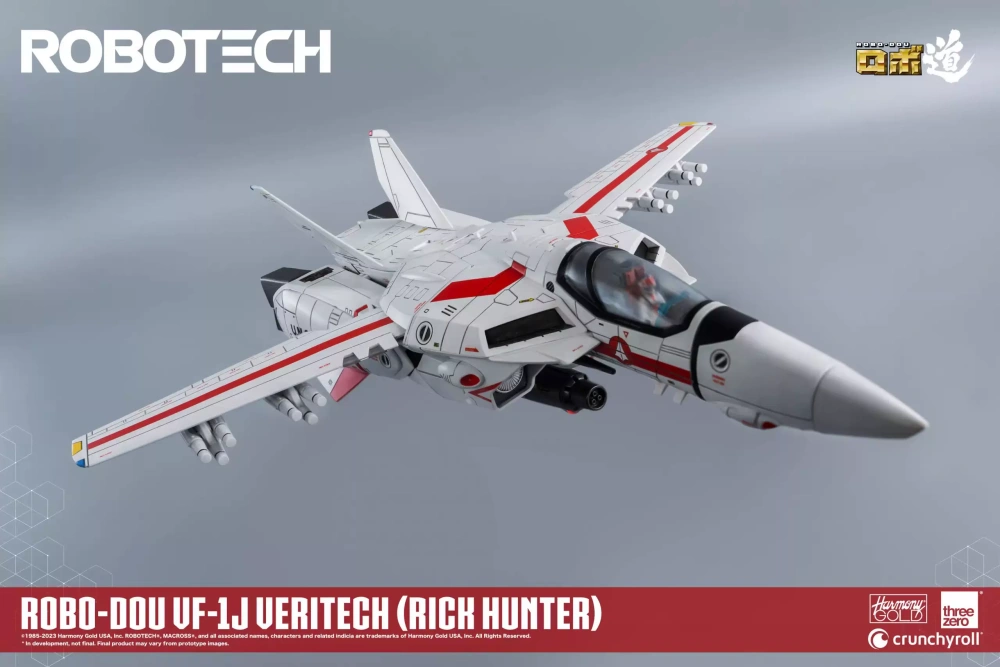 【IN-STOCK】ThreeZero ROBO-DOU VF-1J Veritech (Rick Hunter) - Robotech 3Z03040W0