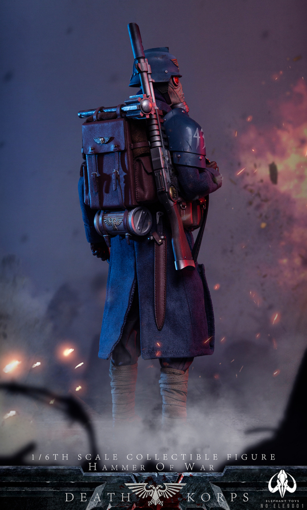 【IN-STOCK】Elephant Toy Hammer of War Death Korps Soldier  1/6  Action Figure