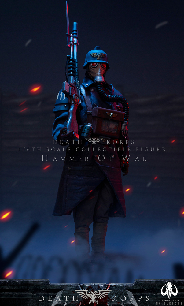 【IN-STOCK】Elephant Toy Hammer of War Death Korps Soldier  1/6  Action Figure