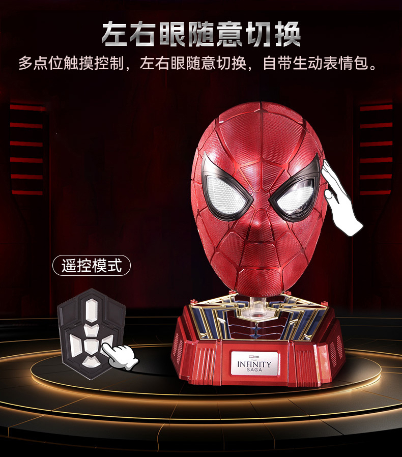 【IN-STOCK】Killerbody 1:1 Wear Wearable KB20088 Spider-Man Helmet  with  Base