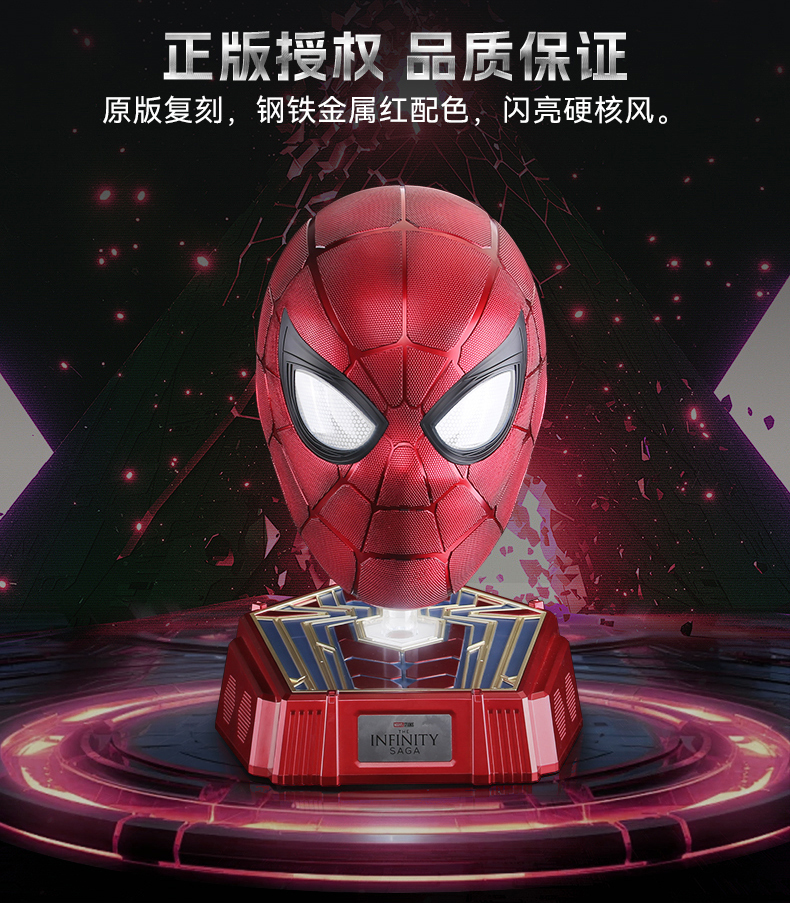 【IN-STOCK】Killerbody 1:1 Wear Wearable KB20088 Spider-Man Helmet  with  Base