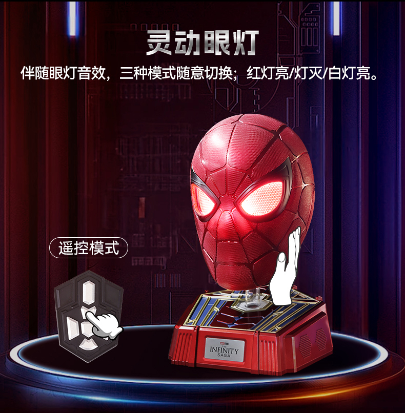 【IN-STOCK】Killerbody 1:1 Wear Wearable KB20088 Spider-Man Helmet  with  Base