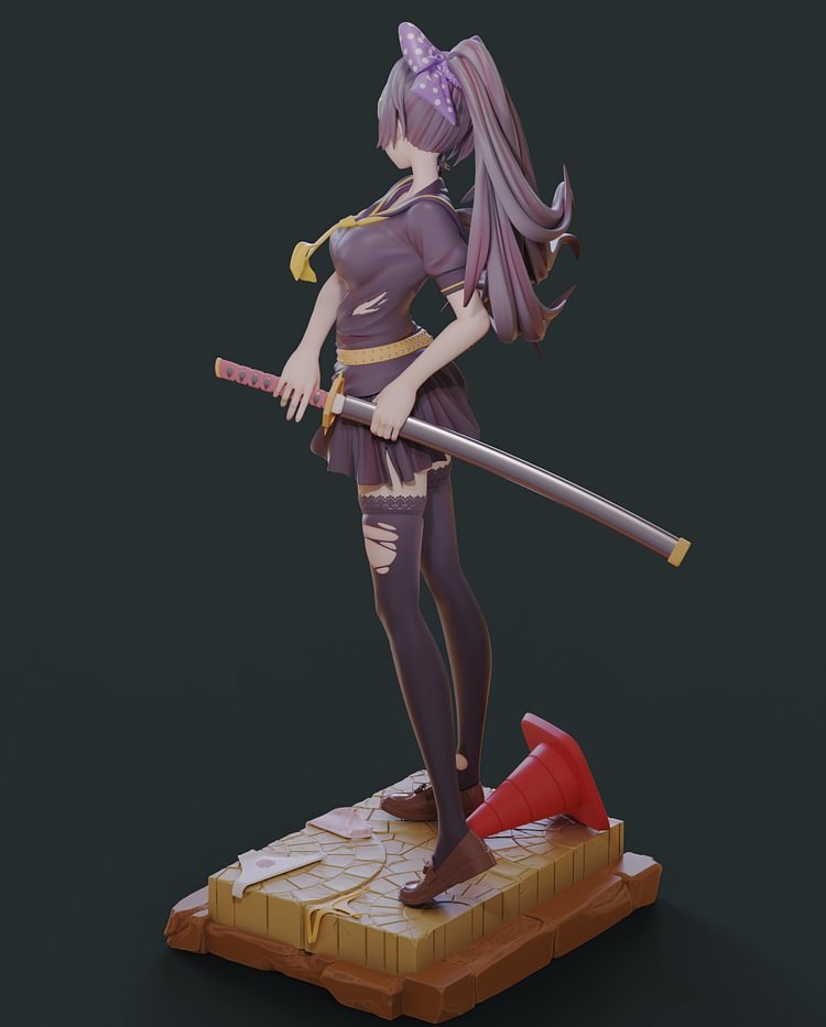 【PRE-ORDER】Miwu Studio Honkai Impact 3rd Swimsuit Raiden Mei 1/6