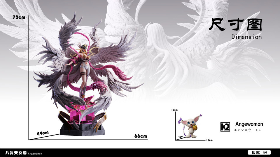 【PRE-ORDER】K2 Studio POKEMON Angewomon 1/4