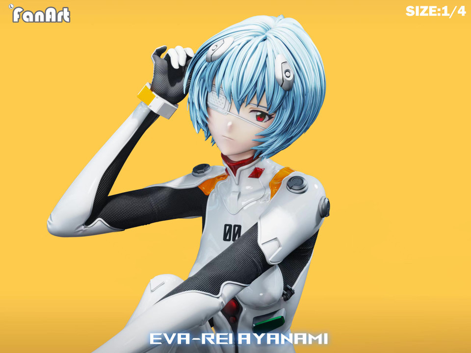 【PRE-ORDER】FanArt Studio EVA  Ayanami Rei with LED 1/4