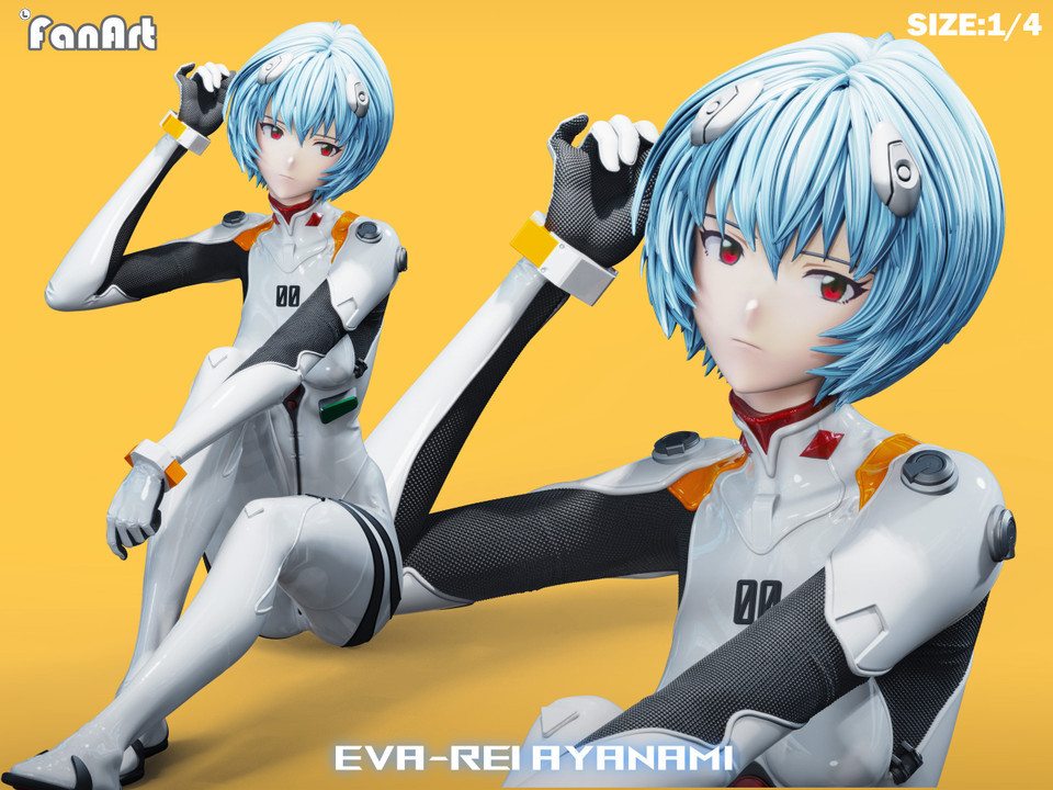 【PRE-ORDER】FanArt Studio EVA  Ayanami Rei with LED 1/4
