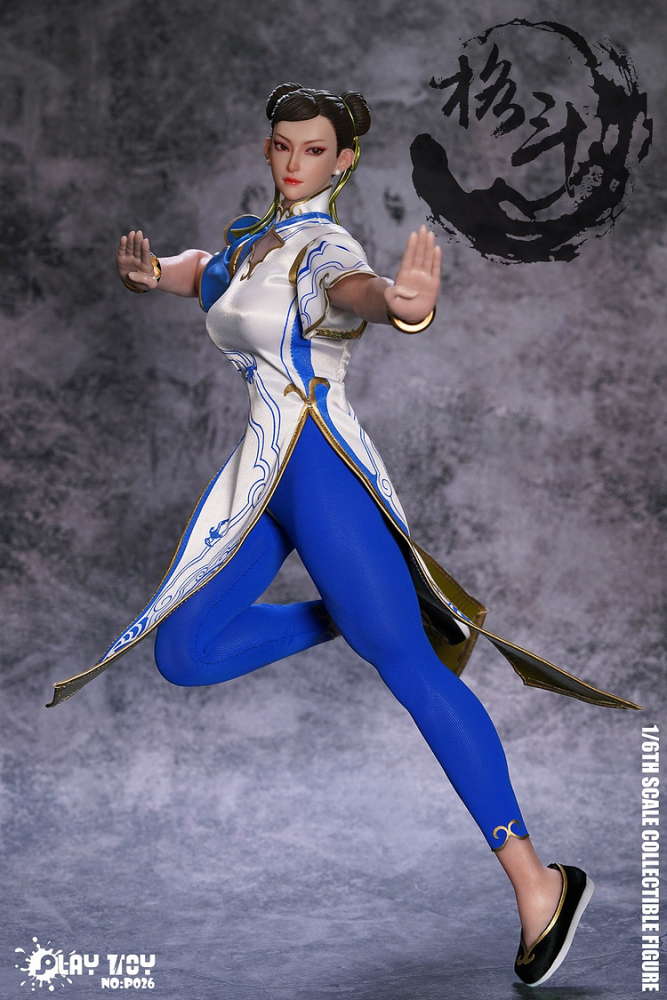 【PRE-ORDER】PLAY TOY STUDIO  Fighting Goddess 6th Generation P026(Licensed) Chun Li 1/6