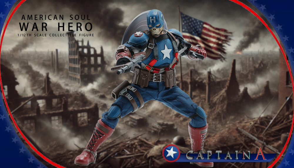 【IN-STOCK】Joy Man Toys JM003 1/12 American Soul War Hero