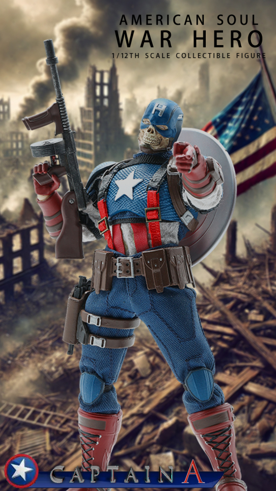 【IN-STOCK】Joy Man Toys JM003 1/12 American Soul War Hero