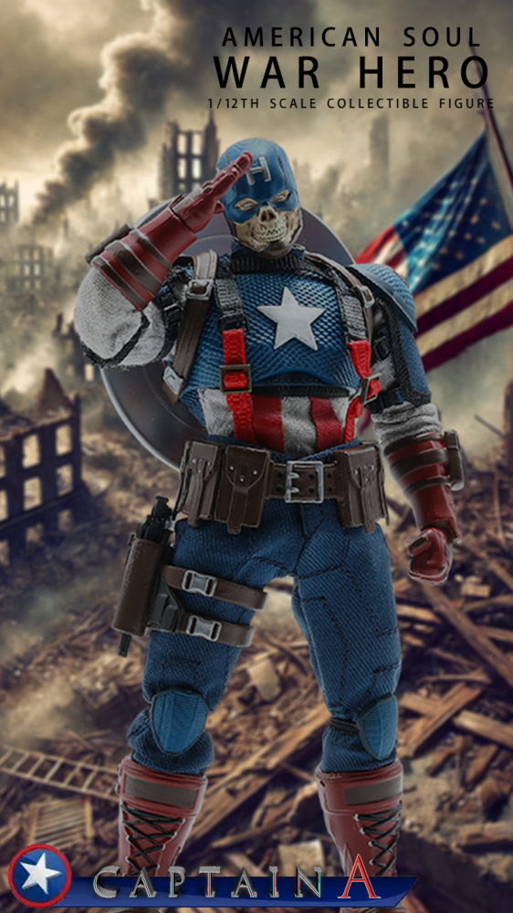 【IN-STOCK】Joy Man Toys JM003 1/12 American Soul War Hero