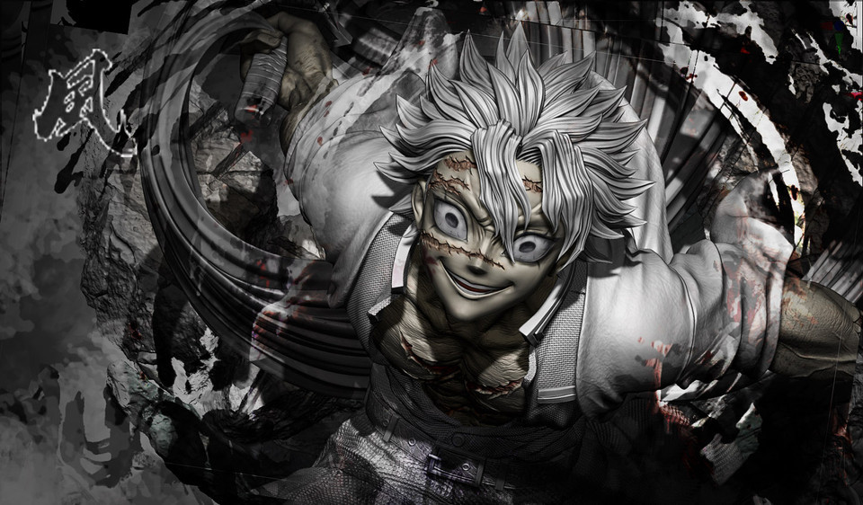 【PRE-ORDER】U-KING Studio DEMON SLAYER Sanemi Shinazugawa
