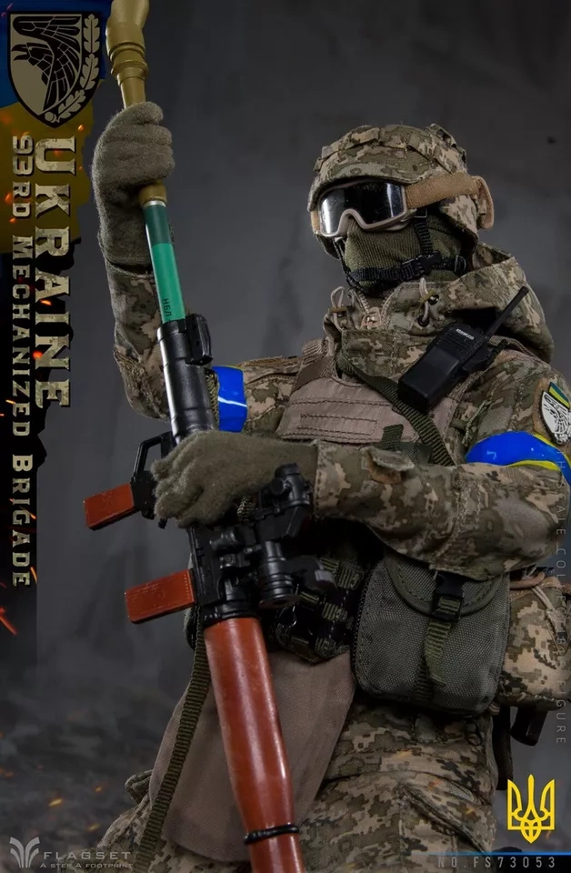 【IN-STOCK】FLAGSET FS-73053 Ukraine 93rd Mechanized Brigade Anti Tank Gunner 1/6