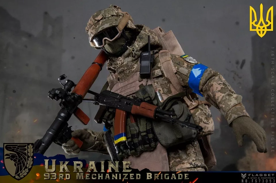 【IN-STOCK】FLAGSET FS-73053 Ukraine 93rd Mechanized Brigade Anti Tank Gunner 1/6