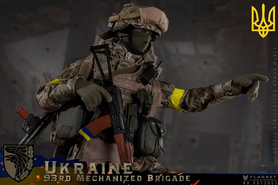 【IN-STOCK】FLAGSET FS-73053 Ukraine 93rd Mechanized Brigade Anti Tank Gunner 1/6