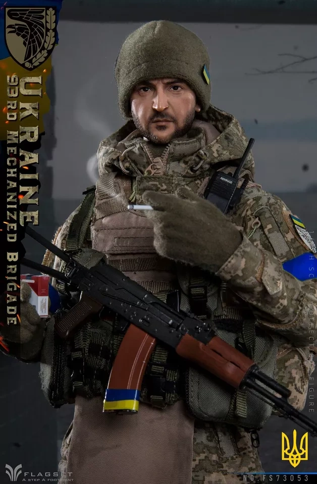 【IN-STOCK】FLAGSET FS-73053 Ukraine 93rd Mechanized Brigade Anti Tank Gunner 1/6
