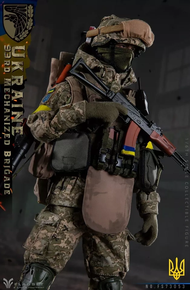 【IN-STOCK】FLAGSET FS-73053 Ukraine 93rd Mechanized Brigade Anti Tank Gunner 1/6