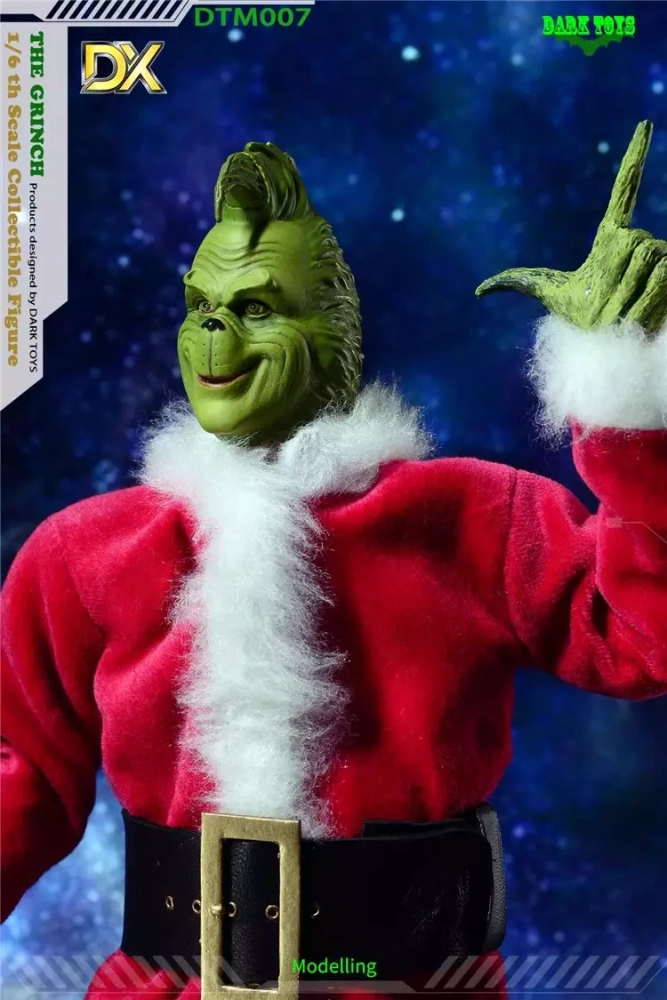 【IN-STOCK】DARK TOYS 1/6 DTM007 How The Grinch Stole Christma Action Figure Deluxe Ver