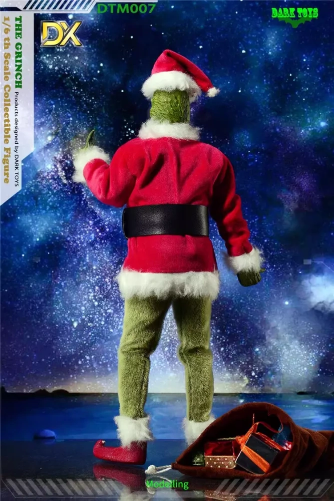 【IN-STOCK】DARK TOYS 1/6 DTM007 How The Grinch Stole Christma Action Figure Deluxe Ver