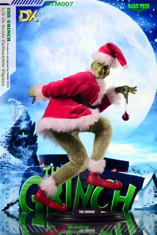【IN-STOCK】DARK TOYS 1/6 DTM007 How The Grinch Stole Christma Action Figure Deluxe Ver