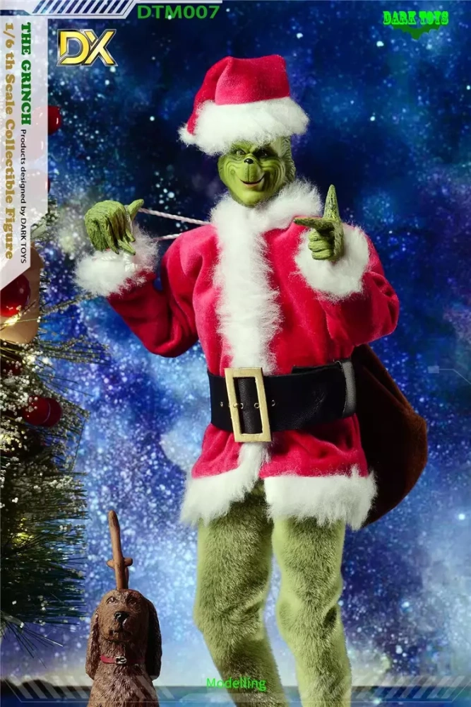 【IN-STOCK】DARK TOYS 1/6 DTM007 How The Grinch Stole Christma Action Figure Deluxe Ver