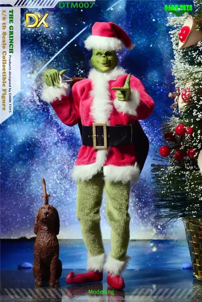 【IN-STOCK】DARK TOYS 1/6 DTM007 How The Grinch Stole Christma Action Figure Deluxe Ver
