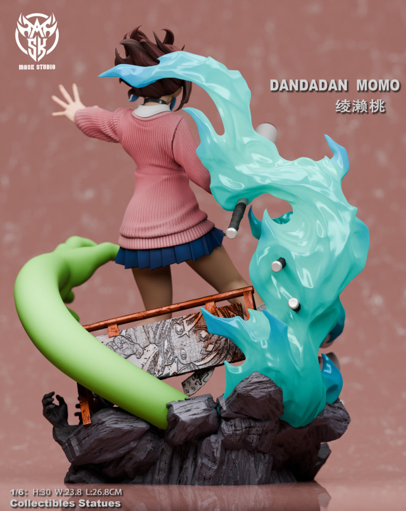 【PRE-ORDER】Mask Studio DANDADAN Ayase Momo with 2 heads 1/6