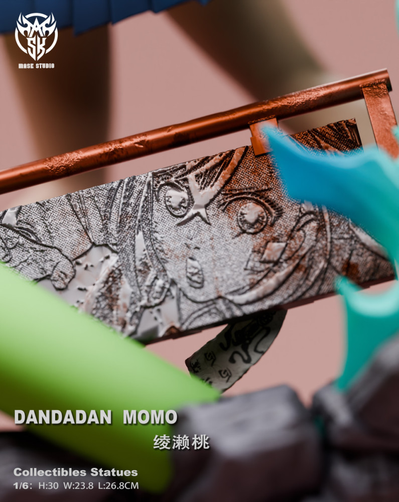 【PRE-ORDER】Mask Studio DANDADAN Ayase Momo with 2 heads 1/6