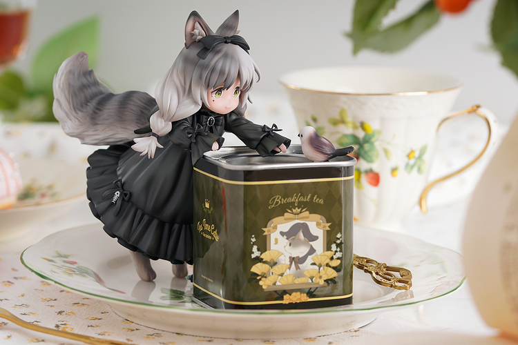 【IN-STOCK】RIBOSE Studio Tea Party Cat Series Li Hua Cat & British Shorthair Cat & Cow Cat