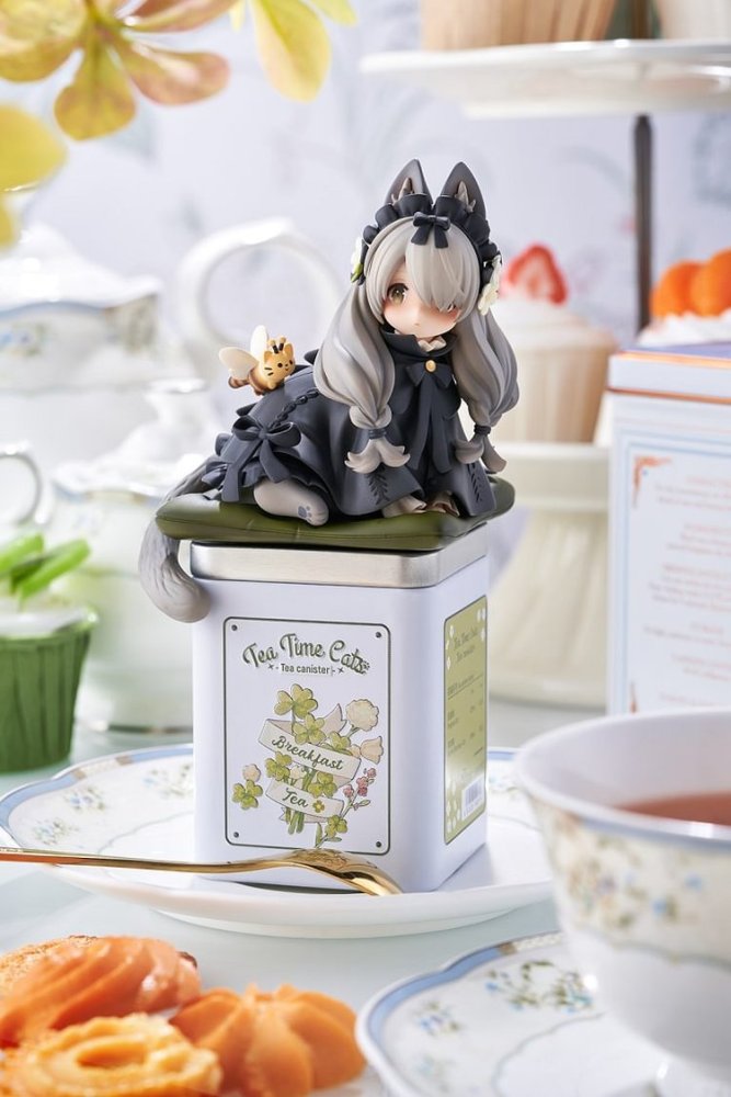 【IN-STOCK】RIBOSE Studio Tea Party Cat Series Li Hua Cat & British Shorthair Cat & Cow Cat