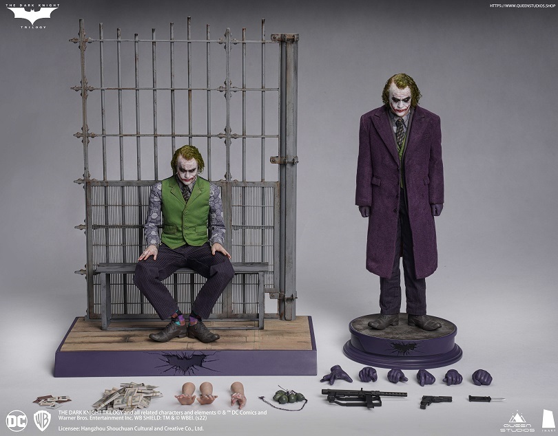 【IN-STOCK】Queen  x INART STUDIO Joker Rooted Hair Deluxe Action figure 1/6