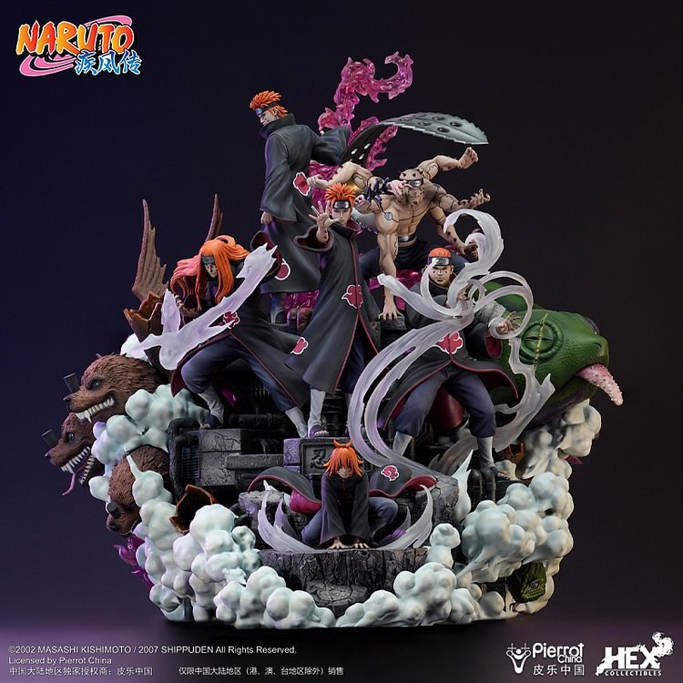 【PRE-ORDER】HEX Collectibles Studio NARUTO The Six Paths of Pain 1/8
