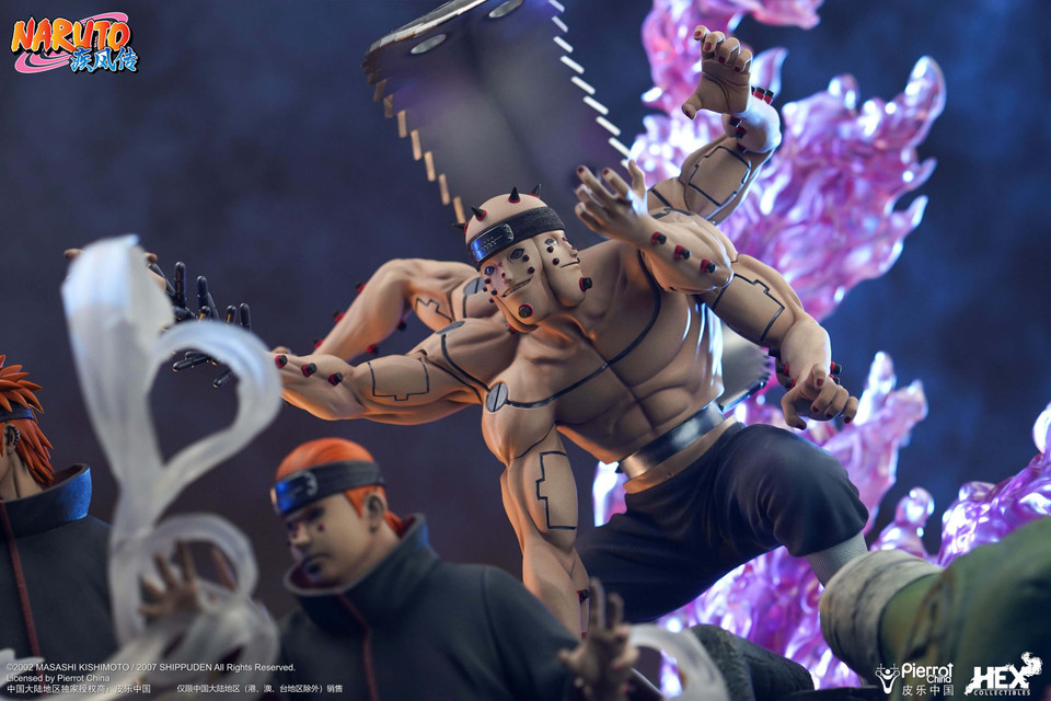 【PRE-ORDER】HEX Collectibles Studio NARUTO The Six Paths of Pain 1/8