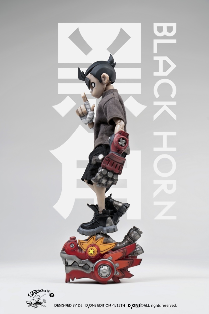 【IN-STOCK】D ONE black horn 1/12 6971701451832