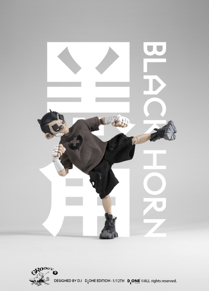 【IN-STOCK】D ONE black horn 1/12 6971701451832
