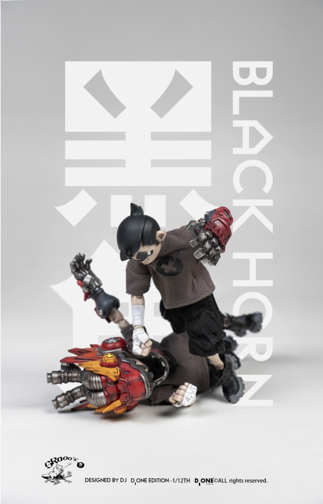 【IN-STOCK】D ONE black horn 1/12 6971701451832