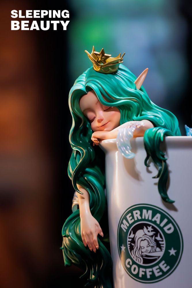 【IN-STOCK】WeArtDoing Coffee Girl - Colorful Mocha & Matcha Latte & Cold Brew Concentrate 16/25cm