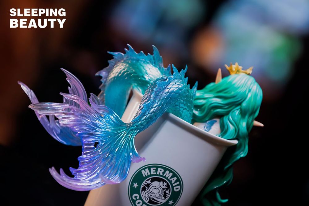 【IN-STOCK】WeArtDoing Coffee Girl - Colorful Mocha & Matcha Latte & Cold Brew Concentrate 16/25cm