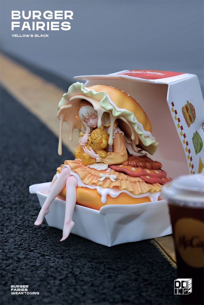【IN-STOCK】WeArtDoing Original The Sleeping Beauty-Burger Fairies- Yellow & The Sleeping Beauty-Burger Fairies-Black