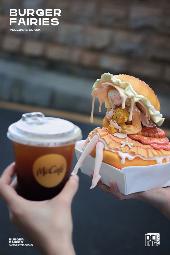 【IN-STOCK】WeArtDoing Original The Sleeping Beauty-Burger Fairies- Yellow & The Sleeping Beauty-Burger Fairies-Black