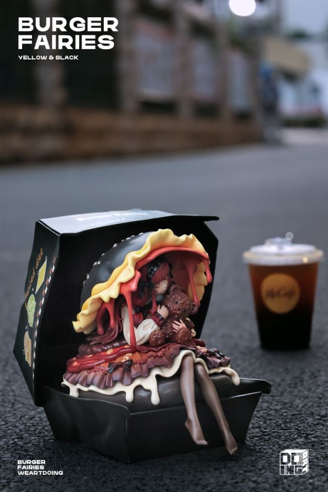 【IN-STOCK】WeArtDoing Original The Sleeping Beauty-Burger Fairies- Yellow & The Sleeping Beauty-Burger Fairies-Black