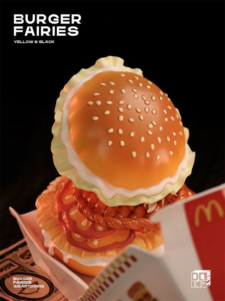 【IN-STOCK】WeArtDoing Original The Sleeping Beauty-Burger Fairies- Yellow & The Sleeping Beauty-Burger Fairies-Black