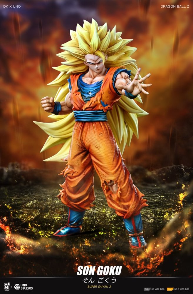 【PRE-ORDER】DK Studio Dragon Ball Super Saiyan 3 Goku 1/6 & 1/4