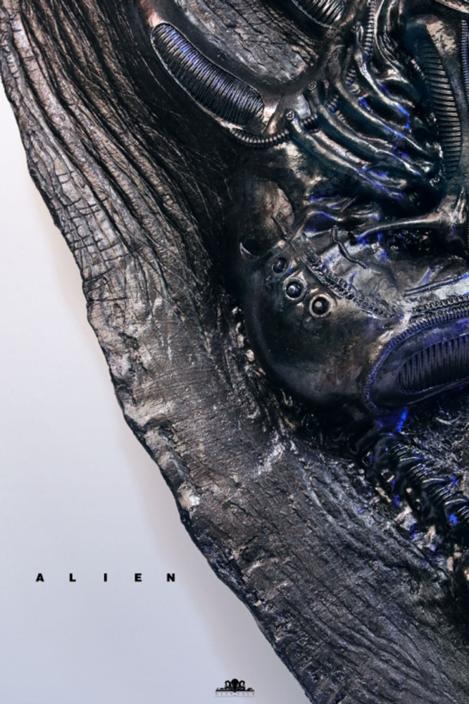 【PRE-ORDER】Deep Tale Studio Alien Big Chap 3D Wall Art 1/3