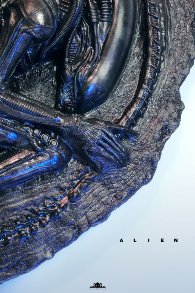 【PRE-ORDER】Deep Tale Studio Alien Big Chap 3D Wall Art 1/3