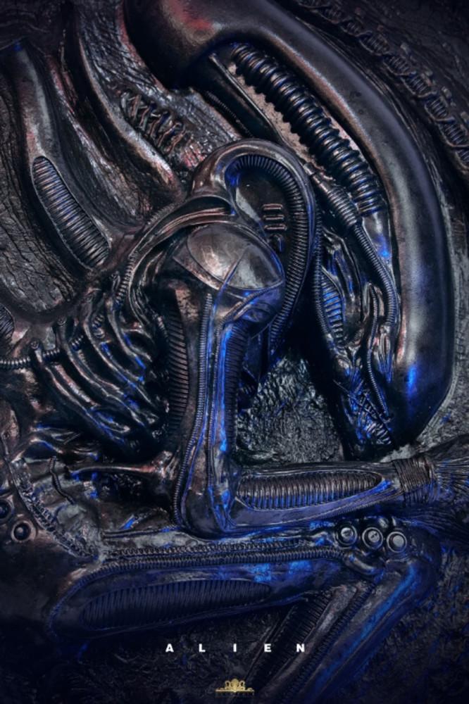 【PRE-ORDER】Deep Tale Studio Alien Big Chap 3D Wall Art 1/3